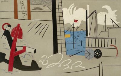 IMAGE UNFRAMED Davis Anchors 1930