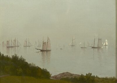 IMAGE UNFRAMED Kensett A Newport Afternoon